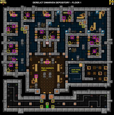 derelict dwarven depository diggy's adventure.